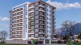 apartment design, 8 storeyd with underground parking Gitaru Heights2