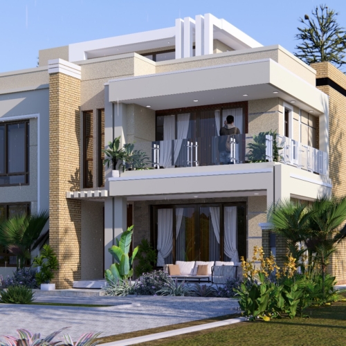 4 bedroom contemporary house design