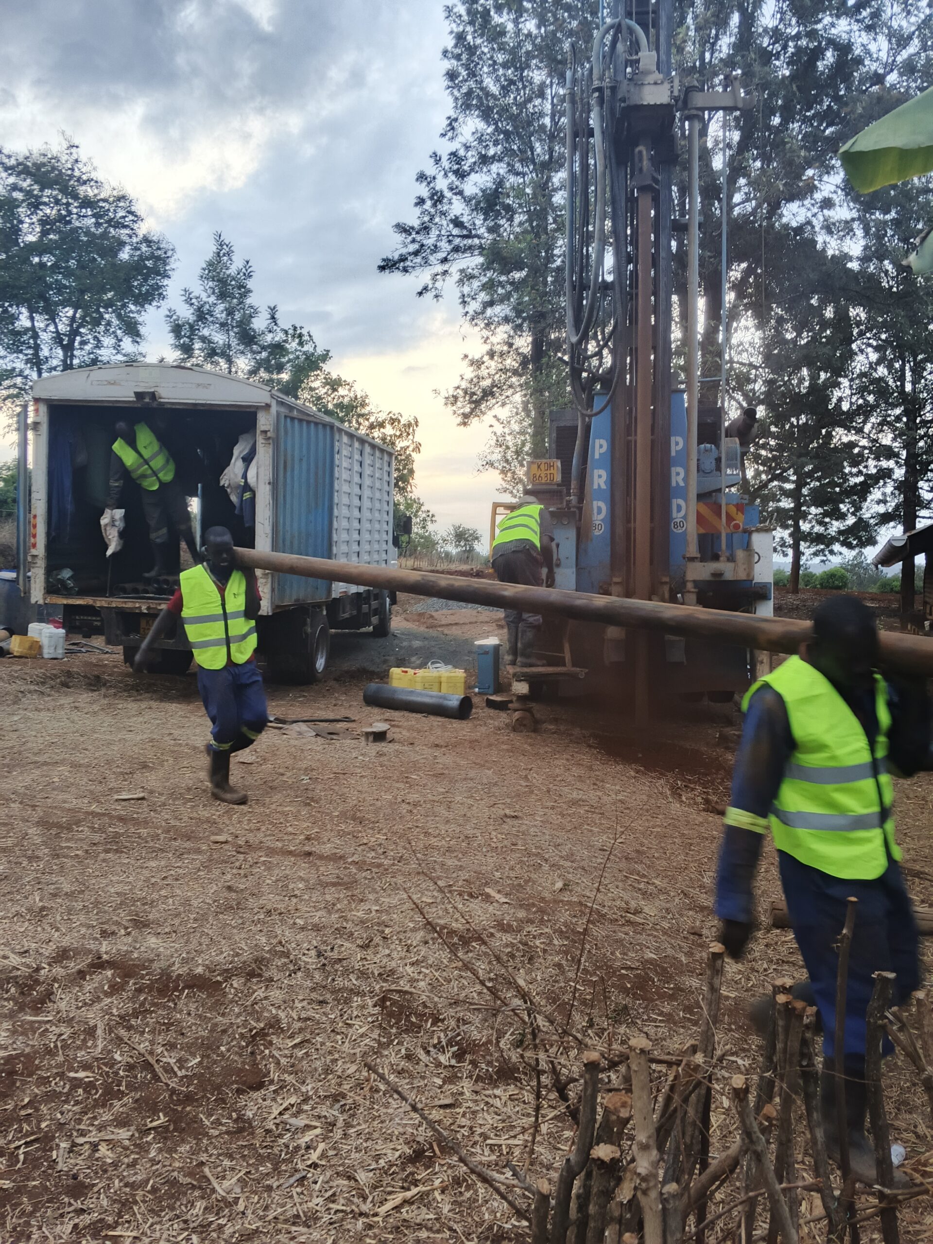 Commencing Borehole Drilling borehole drilling equipment