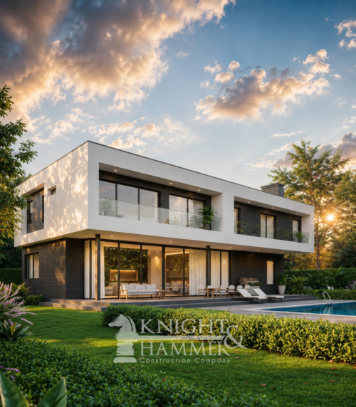modern house design Kenya two storey