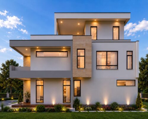 Proposed 4 bedroom house design in Nakuru