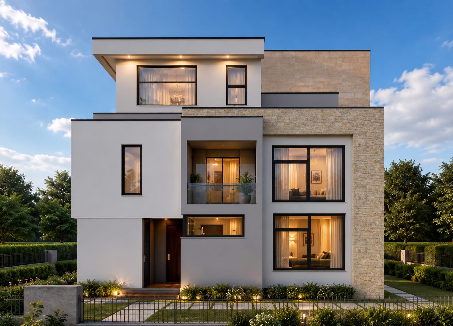 Four bedroom house plans ground floor layout in Nakuru