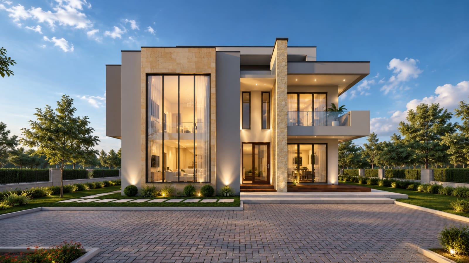 Four bedroom house plans rooftop bonus room design Nakuru